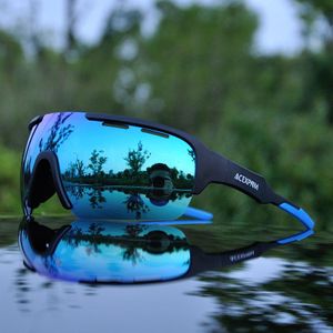 Gepolariseerde Fietsbrillen Outdoor Sport Fietsen Bril Mountainbike Fietsen Eyewear Zonnebril 4 Lens