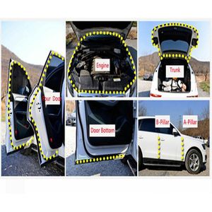 Raam Afdichting Strip Trim Auto Rand Rubber Tochtstrip Stofdicht Vervanging Protector 8M Nuttig