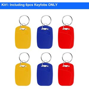 10 Engels Frequentie 125 Khz Rfid Duplicator Copier Writer Kaartlezer Sleutelaanhangers Programmeur Usb Id Ic 13.56 Mhz Gecodeerde decoderen