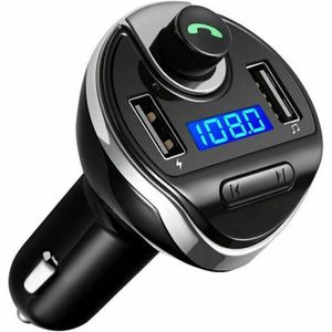 Draadloze Auto-Bluetooth Fm-zender MP3/Radio Adapter Auto Snelle Usb Charger