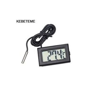 Mini Digitale LCD Thermometer Koelkast Temperatuursensor Vriezer Thermometer voor Keuken Bar Gebruik