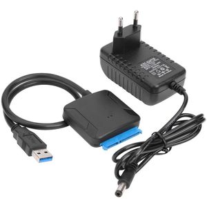 Usb 3.0 Naar Sata 3 Kabel Sata Naar Usb Adapter Convert Kabels Ondersteunen 2.5/3.5 Inch Externe Hdd Ssd harde Schijf Adapter