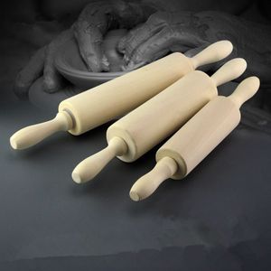 Roller Rolling Pin Aardewerk Keramiek Gereedschap Hout Roll Geperst Printing Polymer Klei Keramische Aardewerk Tool