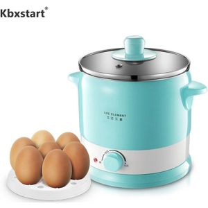 Kbxstart Keuken Multicooker Rvs Rijstkoker Multifunctionele Elektrische Fornuis Slaapzaal Mini Pot Koken Noedels 220V