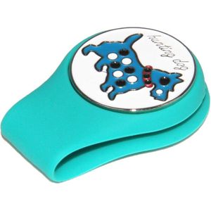 Golfbal Marker Met Magnetische Golf Hoed Cap Clip Golf Cadeau Voor Vrouwen Dame Kids - Novelty Fruit Patroon-meerdere Kleuren