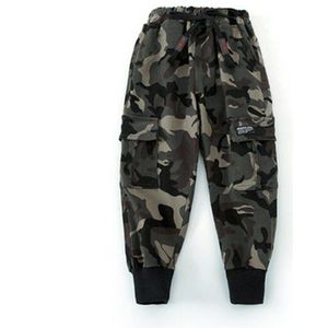 Ins Jongens Broek 3-13 Jaar Oud Camouflage Mode Vrije Tijd Sport Broek Kinderen Enkele Katoenen Broek Kinderen kleding