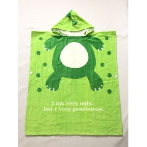 2 maten 3 Kleuren Meisjes Jongens Gewaad Katoenen Handdoek Kids Animal Dinosaurus Stijl Hooded Badjas