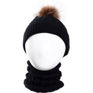 Kids Baby Jongen Meisje Winter Gebreide Muts Sjaal 2 Stuks Sets Peuter Kids Warm Beanie Haak Cap Sjaal Katoen Outfits 0-3Y