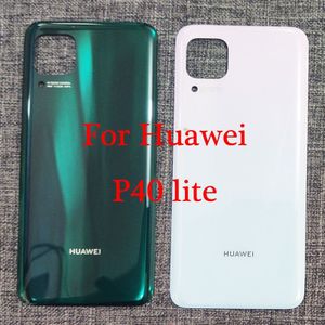 Originele 6.4 Inch Voor Hua Wei P40 Lite P40lite JNY-L21 JNY-L22 Back Battery Cover Deur Behuizing Case Glas Lens Onderdelen vervanging