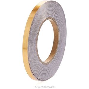 0.5/1/2*5000Cm Zilver/Goud Lijm Vloer Tegel Strip Naad Sticker Waterdicht Muur Afdichtingstape Koper folie Tape O21 20