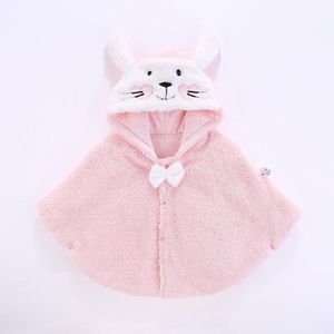 SFC-005 Herfst/Winter Warm Baby Meisjes jongens Uitloper 0-3 jaar Pasgeboren baby Cartoon Hooded mantel