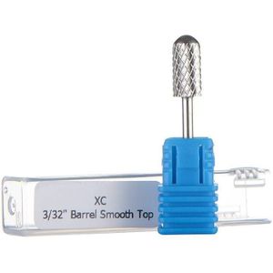 2.35mm 3/32 ''Barrel Smooth Top Veiligheid Nail Art File Boor Manicure Elektrische Carbide Nail Boren Accessoires