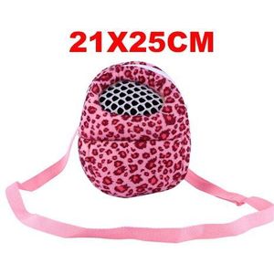 Pet Carrier Bag 3 Soorten Pet Carrier Luipaard Hamster Rat Egel Chinchilla Fret Slapen Outdoor Hamster tas