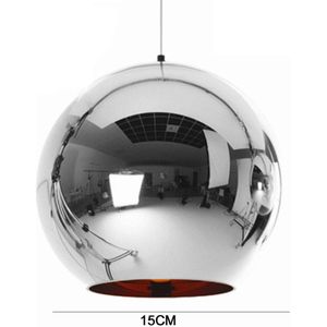 15Cm Glazen Bal Kroonluchter Licht Romantische Klasse Plafondlamp Hang Lamp Mode Dromerige Lamp Minimalistische Verlichting