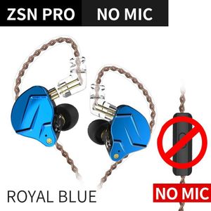 Kz Zsn Pro 1BA + 1DD Hybrid Oortelefoon Headset Hifi Oordopjes In Ear Monitor Oortelefoon Sport Voor Asx Zax Zsx zs10 As10 Zst S2 S1 AS16