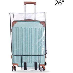 1 Pc 20-30 ''Pvc Transparante Reisbagage Protector Koffer Stofkap Waterdichte Reizen Accessoires