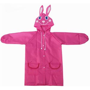 Baby Jongen Baby Meisje Jas Kinderen Cartoon Poncho Waterdicht Polyester Een Stuk Regenjas Kinderen Regenjas