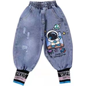 Baby Jongens Jeans 2022 Cartoon Lente Stijl Modieuze Kids Derss Kinderen Jeans 2-4-6 Jaar Oud denim Broek