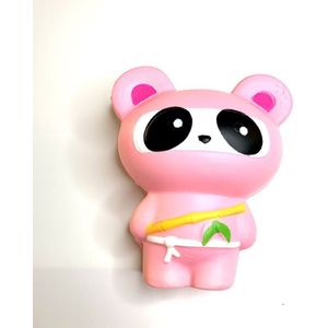 Kleurrijke Panda Ninja Modellering Squishy Langzaam Stijgende Zachte Squeeze Speelgoed Telefoon Strap Geurende Stress Grappig Kid Xmas