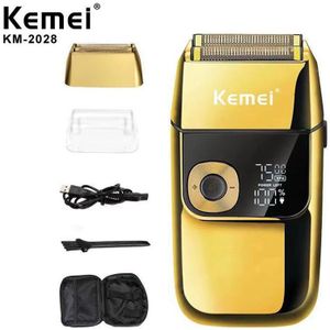 Kemei Elektrische Scheerapparaat Trimmer Voor Mannen Usb Snel Opladen Lcd Display Tondeuse Professionele Scheren Haircut Gereedschap