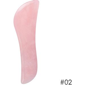 Hele Massage Gua Sha Gereedschap 100% Natuurlijke Rozenkwarts Massage Steen China Traditionele Facial Spa Acupunctuur Schrapen Guasha