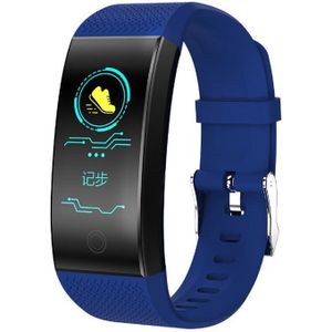 Smart Horloge Mannen Vrouwen Outdoor Sport Fitness Armband Hartslagmeter Bloeddruk Zuurstof Gezondheid Smart Band QW18