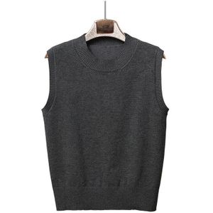 Goplus Vrouwen Gebreide Trui O-hals Korte Sleevless Truien Oversized Vest Invierno Koreaanse Stijl Truien Kleding C8997