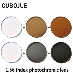 1.56 1.611.67 Index Hars Meekleurende Lens Voor Recept Bijziendheid Veranderen Grijs/Bruin In Sunshine Anti Glare UV400 Anti Scratch