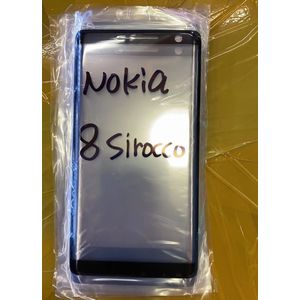 Outer Screen Voor Nokia 8 Sirocco 5.5 ""Front Touch Panel Lcd-scherm Out Glass Cover Lens Telefoon Reparatie vervangen Deel