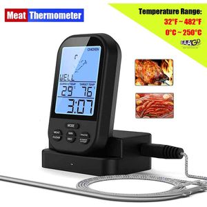 Draadloze Digitale Vlees Thermometer - Remote Bbq Keuken Koken Thermometer Voor Oven Grill Roker Met Timer-Inbegrepen Eten Probe