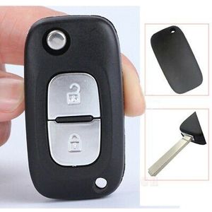 Remote Key Compatibel Met Clio Modus Kangoo 2 Button Twingo Chrome Wz 99 S0347 Verzonden Uit Italië