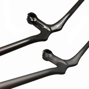 Glossy/Matte 3 K Carbon Mountainbike Stijging Stuur Geïntegreerde Stuurpen MTB Fietsen Onderdelen