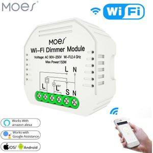 Diy Smart Wifi Licht Led Dimmer Smart Leven/Tuya App Afstandsbediening 1/2 Weg Schakelaar, werkt Met Alexa Echo Google Thuis