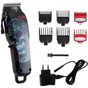 Kemei Wirelesshair Professionele Tondeuse Mannen Elektrische Krachtige Motor Haar Snijmachine Lithium Batterij 100V-240V