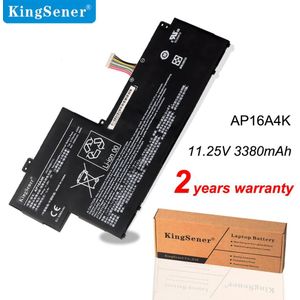 Kingsener AP16A4K KT.00304.003 Laptop Batterij Voor Acer Swift SF113-31-P865 SF11 Aspire 11 AO1-132 NE132 N16Q9 11.25V 3770Mah