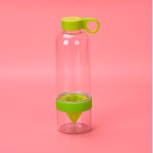750 ml Shaker Fles Draagbare Citroen Water + Flessen Met Handvat Lekvrije Duurzaam Drinkware Outdoor Sport flessen
