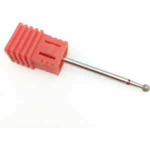 6 Size Bal Diamanten Nail Boor Rotary Burr Cuticle Schoon Elektrische Bits Voor Manicure Boor Accessoires Nail Mills