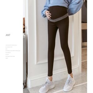 Kuulee Broek Zwangere Wol Vrouwen Broek Taille Verstelbare Leggings Stretch Broek Hoge Taille Ondersteuning Verstelbare Taille