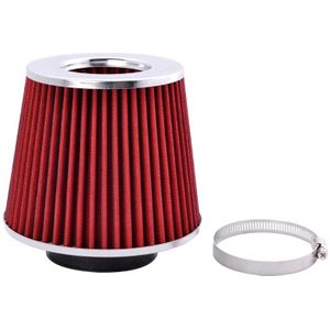 Speedwow 76Mm 3 "Air Filter Auto Voertuig Auto Cold Air Intake Filter Cleaner Mesh Tapered Cone Luchtfilter