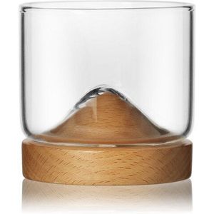 Whisky Glas Cups Brandy Snifters Wijn Whiskey Glazen Walnoot Houten Base Bar Kopjes Drank Xo Chivas Glas Cup Home Decor