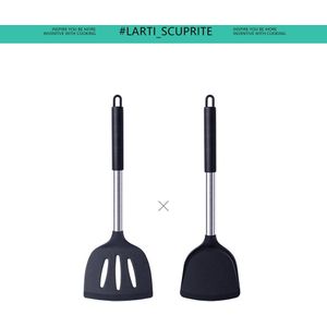 Keukengerei Set Siliconen Koken Spatel Turner Hittebestendige Keukengerei Soep Lepel Borstel Pasta Vergiet Schop Kookgerei