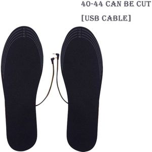Wasbare Cuttable Size Schoenen Laarzen Houden Voeten Warme Winter Levert Usb Elektrische Aangedreven Verwarmde Inlegzolen