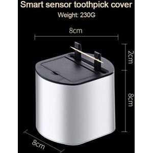 Intelligente Sensor Tandenstoker Box Automatische Pop-Up Smart Sensor Tandenstoker Dispenser Voor Thuis Hotel Kan Houden