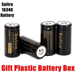 Sofirn 3.7V 16340 900 Mah Oplaadbare Batterij Lithium Batterijen Hd Mobiele Hoge Ontlading Batterijen Voor Led Zaklamp