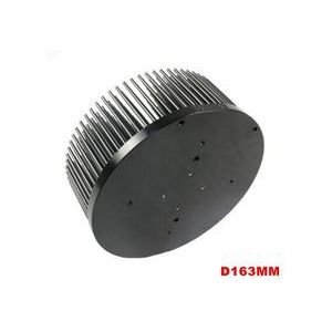 163Mm Pre-Geboord Cooling Aluminium Radiator 75W Led Koellichaam Voor Cob Cree CXB3590 Bridgelux Vero29 Gen7 citizen Clu048 1212