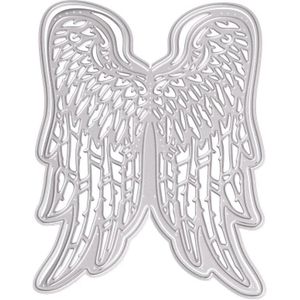 Ambachtelijke Metalen Stansmessen Cut Sterven Angel Heart Wings Decoratie Album Papier Card Craft Embossing Die Cuts