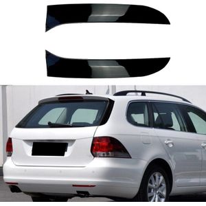 Oor Achter Window Spoiler Side Strip Cover Trim Voor Golf 6 MK6 Variant Wagon Buitenkant Refit Kit