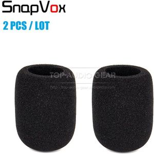 Vervanging Voorruit Microfoon Spons Winddicht Mic Cover Foam Voor SENNHEISER SKM 100 300 500 MZW 1 Voorruit Pop Filter