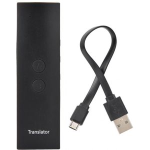 T6 Intelligente Smart Voice Vertaler Twee-weg Real Time Multi-Taal Bluetooth Draadloze Interpretatie Vertaler