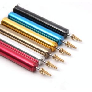 DONYAMY Messing Top Rand Dye Roller Pen Applicator Olieverf Maken Leer Craft DIY Finisher Tool